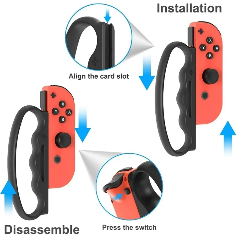 Fitness Boxing HandGrips for Nintendo Switch JoyCon-2 Pack(Not including Joycon）